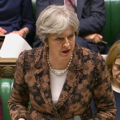 VIDEO: Theresa May told members of the U.K.'s Parliament today that it was "highly likely" Russia was responsible for poisoning Russian ex-spy Sergei Skripal and his daughter in England earlier this month.