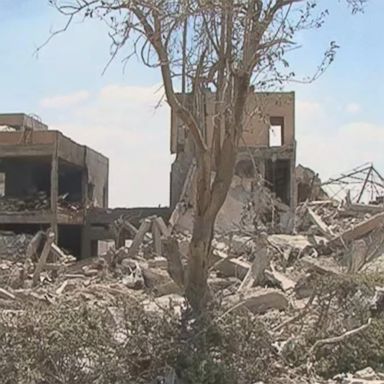 VIDEO: Destruction in Syria in the wake of airstrikes