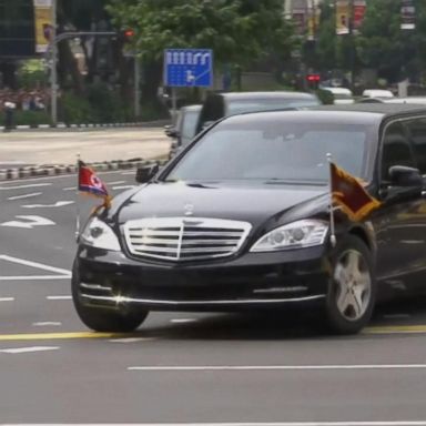 VIDEO: Kim Jong Un arrives in Singapore for summit with Trump