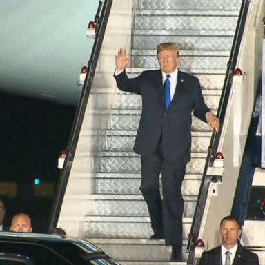 VIDEO: Trump arrives in Singapore for historic summit