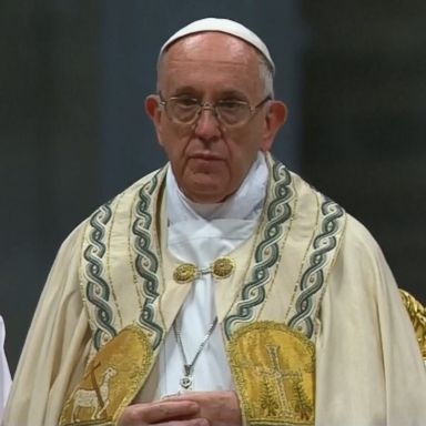 VIDEO: Francis said these new cardinals, who hail from 11 countries including Iraq, Poland, Pakistan, Portugal, Peru, Madagascar, Japan, Mexico Bolivia, Spain and Italy, express "the universality of the church."