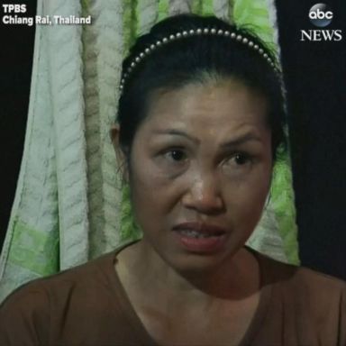 VIDEO: Thai family watches news of cave rescue 