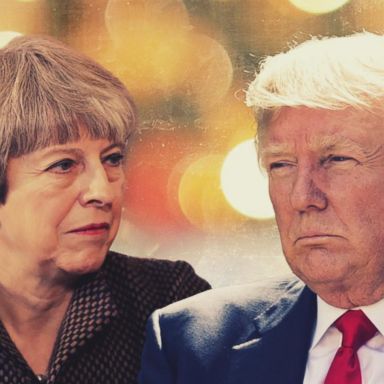 The two leaders have each stressed the longtime "special relationship" between the U.S. and the U.K.