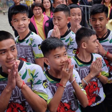 VIDEO: Rescued Thai boys give first press conference, Obama dances at Nelson Mandela lecture