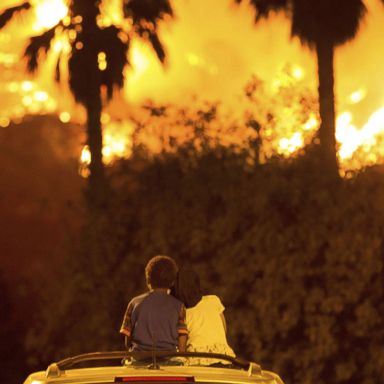 VIDEO: Fires burn, pigs fly and Puerto Rico regains power: World in Photos, Aug. 17