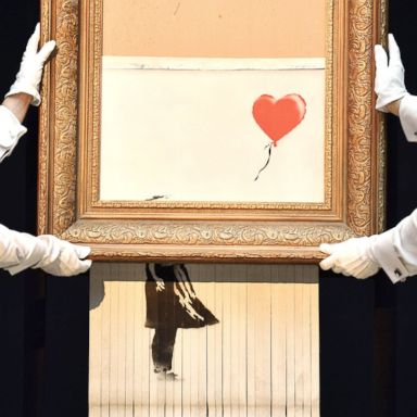 VIDEO: Banksy auction, Trump meets Kanye, polar bear in Germany: World in Photos