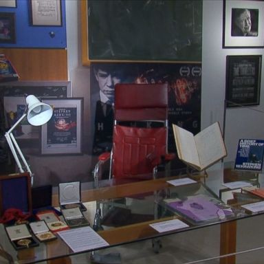 VIDEO: Starting Wednesday, an online sale titled, "On the Shoulders of Giants," is open to the public, featuring 22 personal items belonging to the renowned scientist.