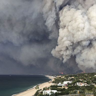 VIDEO: Wildfires rage, soccer players fly, royals remember: World in Photos 