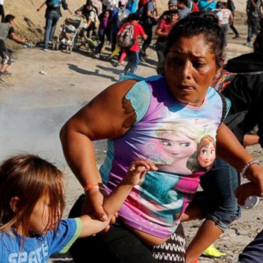 VIDEO: Trump says some tear gassed migrants were 'grabbers' posing as parents