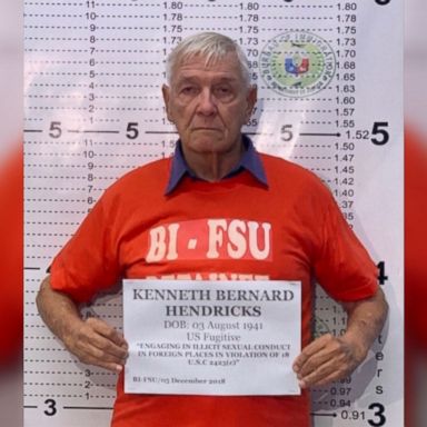 VIDEO: Rev. Kenneth Hendricks, 77, was arrested by Philippine immigration authorities.