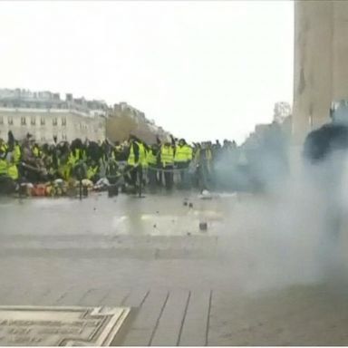 VIDEO: The Eiffel Tower and other landmarks closed due to 'Yellow Vest' protests in Paris