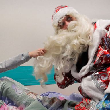 VIDEO: Testing Santa, winter frost, a skier flies: World in Photos, Dec. 27