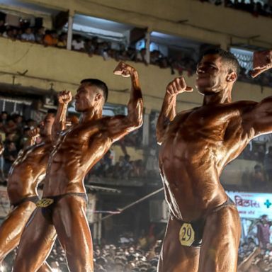 VIDEO: Bodybuilders, 'Coming of Age' celebrations, Paris bakery explosion: World in Photos, Jan. 14