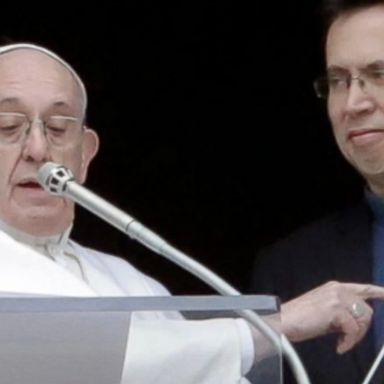 VIDEO: The pope invited worshipers to join him in prayer via the new technology.