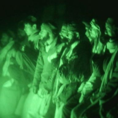 VIDEO: Night-vision footage shows Afghan soldiers backed by U.S. Special Forces raiding a Taliban prison where their own troops were being held captive.