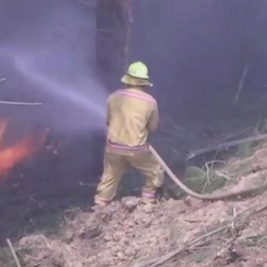 VIDEO: A massive bushfire in New Zealand has forced thousands of evacuations in the surrounding area, as more than 100 firefighters, with aerial support from helicopters, planes and drones battled the blaze for a fifth day.