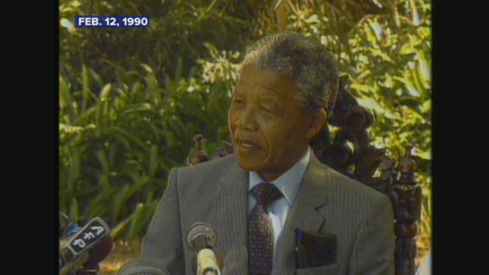 A look at Nelson Mandela's first full day of freedom.