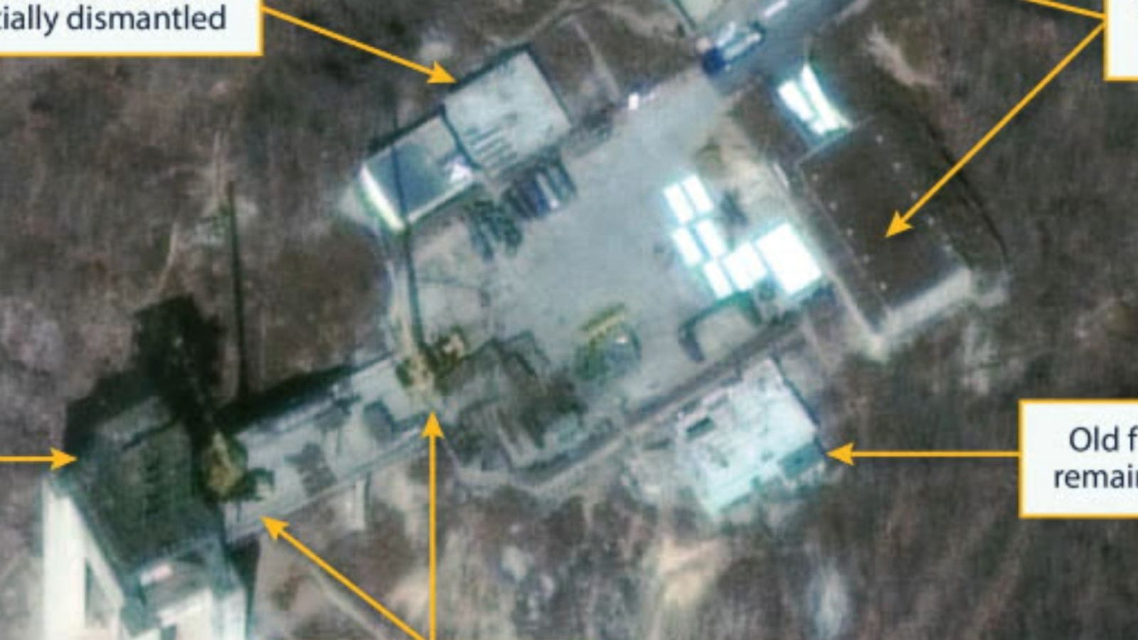 Satellite Photos Show North Korea Rebuilding Missile Launch Facility Good Morning America 