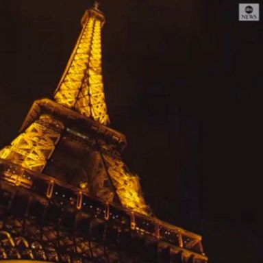 VIDEO: Runners braved high winds and heavy rains to climb 1,665 steps and complete the Eiffel Tower vertical race. 