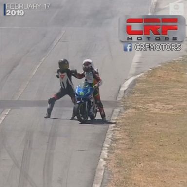 VIDEO: Two riders received a two-year ban after an altercation at the Costa Rica National Motorbike Championship.