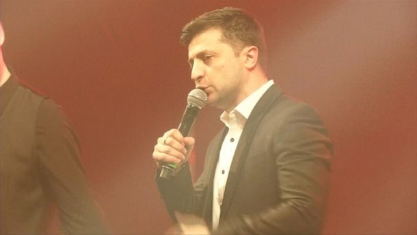 Video Volodymyr Zelenskiy played a president on TV, now favorite in