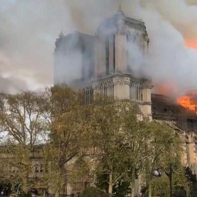 VIDEO: Iconic Notre Dame Cathedral gutted by flames