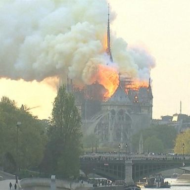 VIDEO: Notre Dame blaze treated as accident as investigation continues