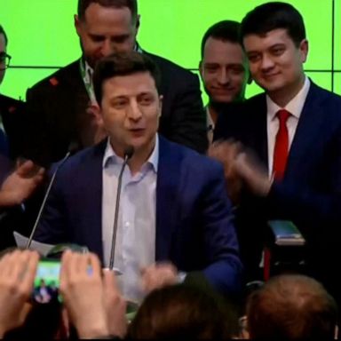 Volodymyr Zelensky, a comedian with no political experience who plays the country's president on a TV show, has won Ukraine's presidential election in a landslide, according to a national exit poll.