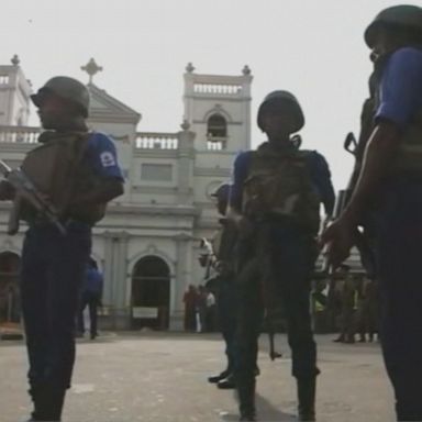 Members of a radical Muslim group have been identified as suspects in a series of Easter suicide bombings on churches and luxury hotels across Sri Lanka.