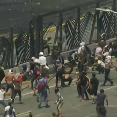 VIDEO: Venezuelan opposition leads new uprising against Maduro