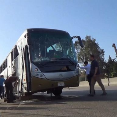 The bus was headed to the nearby Movenpick hotel when an improvised bomb believed to have been planted by the side of the road detonated, officials said.