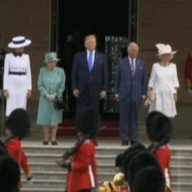 VIDEO: Queen welcomes Trump to UK