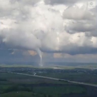 PHOTO: A pilot flying home from an airshow spotted a tornado in Ottawa and managed to take out his phone mid-flight to record it before safely landing at a nearby airport.