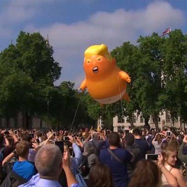 Thousands of protesters have taken to the streets of the U.K. capital.