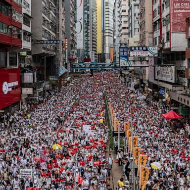 VIDEO: Protests in Hong Kong, Belmont Stakes, a pilgrimage in Germany: World in Photos, June 10