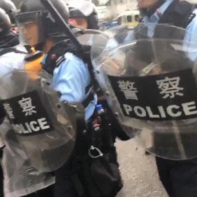 VIDEO: Hong Kong protests continue to heat up