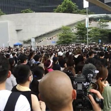 VIDEO: Protests continue to rage on in Hong Kong