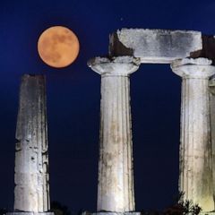 'Strawberry Moon', Toronto Raptor and a baby monkey: World in Photos