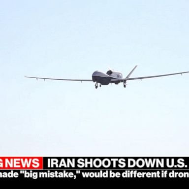 VIDEO: Trump responds to Iran attack on U.S. drones