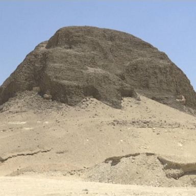 PHOTO: The pyramid was built during the reign of 12th dynasty pharaoh Senusret II, who ruled Egypt from 1897 B.C. to 1878 B.C., according to the antiquities ministry.