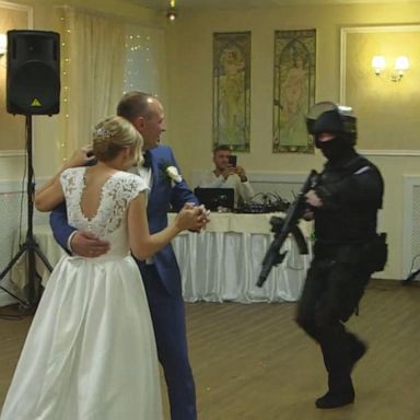 VIDEO: Fake Russian SWAT teams prank couples by invading weddings, proposals 