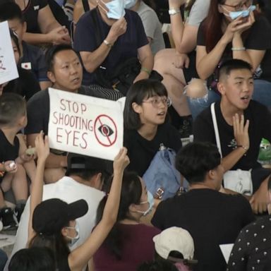 VIDEO: Across the Pond: Standoff in Hong Kong as flights canceled again