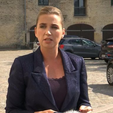 PHOTO: Mette Frederiksen, the prime minister of Denmark, said she had been looking forward to the state visit in September given her country's close relationship with the U.S. 