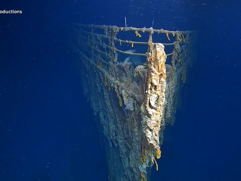 google earth 5.0 titanic underwater