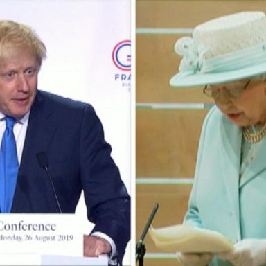 PHOTO: Prime Minister Boris Johnson spoke to the Queen on Wednesday to request an end to the current Parliament session in September.