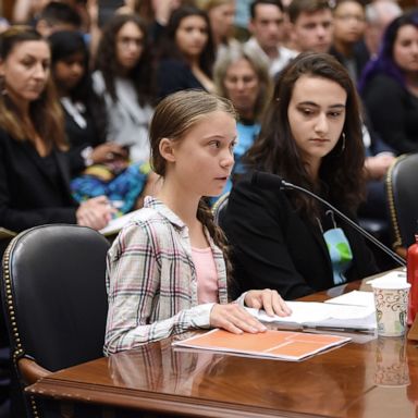 VIDEO: Greta Thunberg, Washington Monument, Texas floods: World in Photos, Sept. 19, 2019