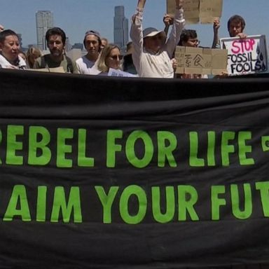 VIDEO: Youth around the world walk for climate change