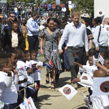 VIDEO: Prince Harry and Meghan celebrate South Africa Heritage Day