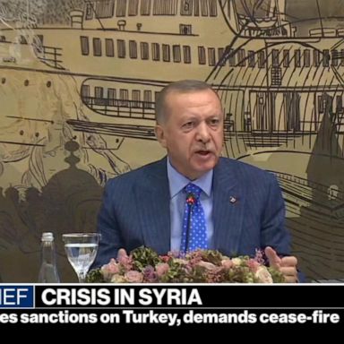 VIDEO: President Trump authorizes sanctions against Turkey