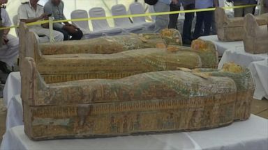 religion VIDEO: 30 ancient coffins discovered in Luxor